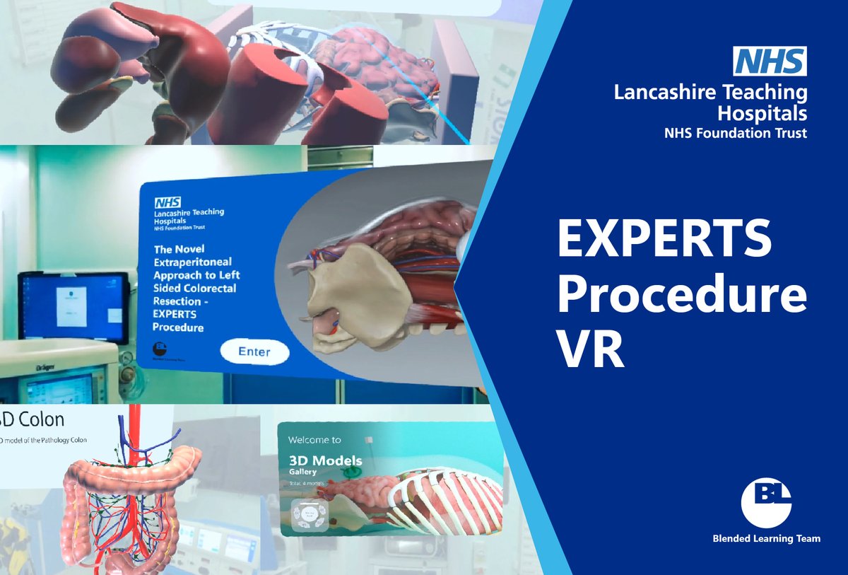 Thank you @tarekhany132000 for arranging testing the demo of the VR Expert Procedure. Great opportunity to visit other departments and to collaborate with your colleagues. Looking forwards to the possibilities of potential new #VR projects 🚀 @LancsHospitals #360video #3DModel