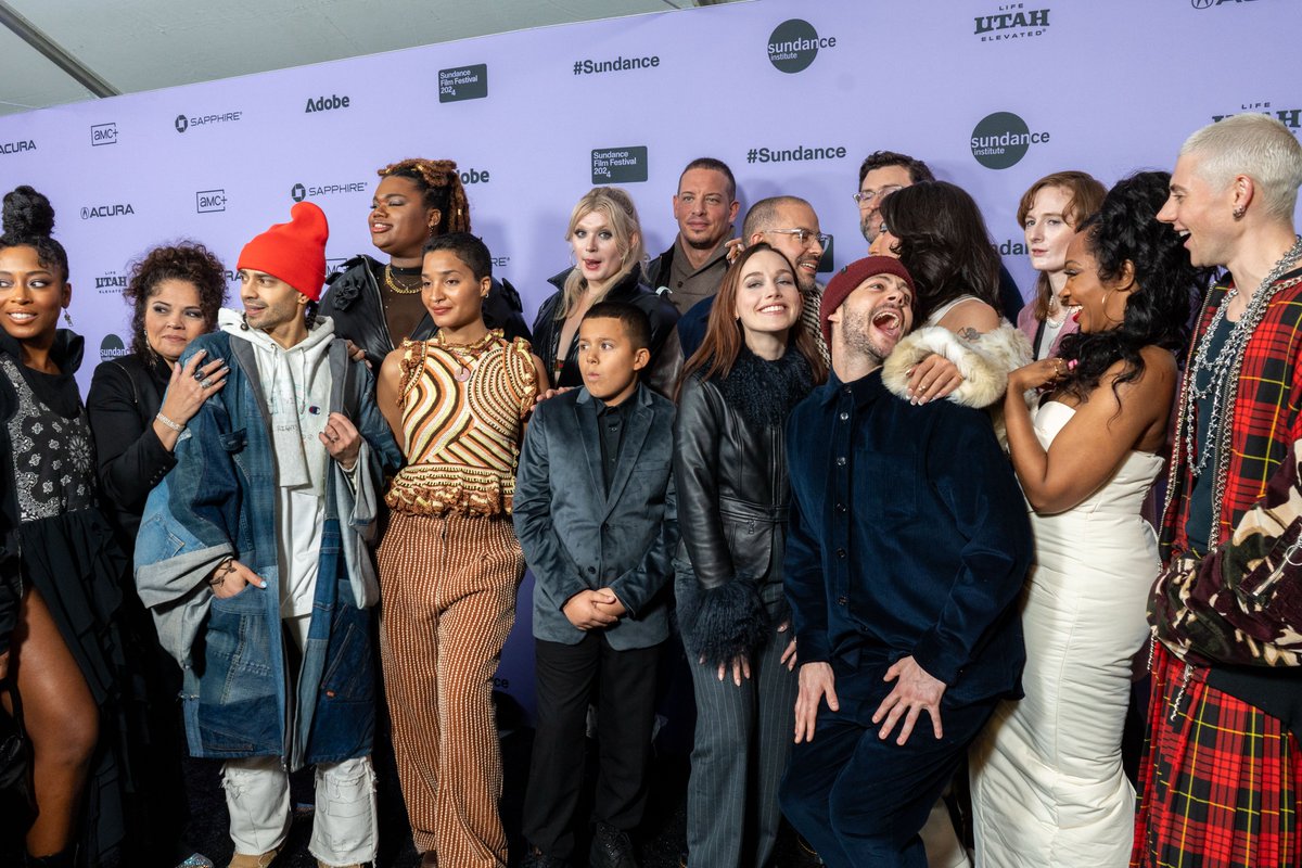 The director, cast, and crew of 'Ponyboi' at the film's #SundanceFilmFestival premiere!

📸 by <a href="/CaseyNedelka/">Casey "Poppins" Nedelka</a>