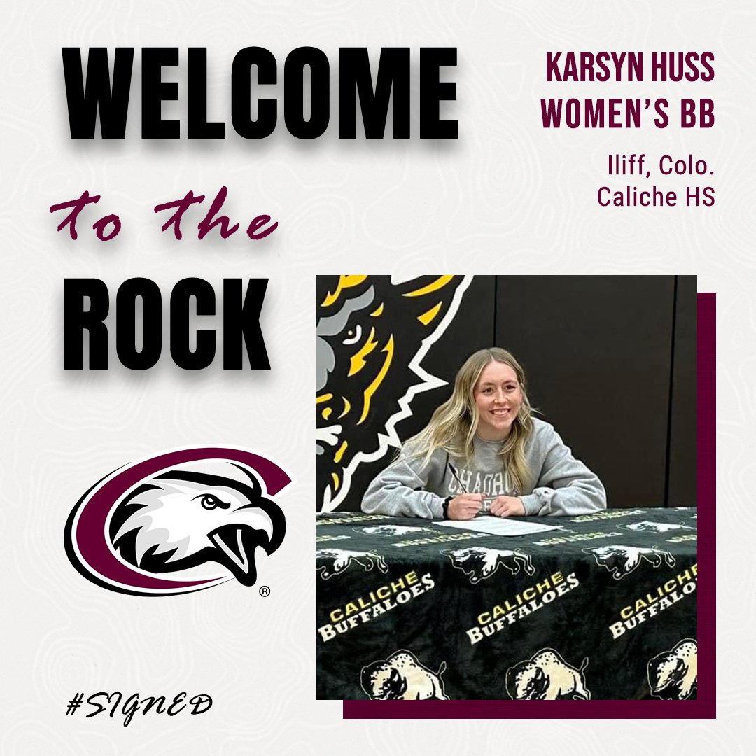 Signed, Sealed &amp; Committed 🖊️ 
📷Welcome Karsyn Huss to the Rock 📷 🦅
