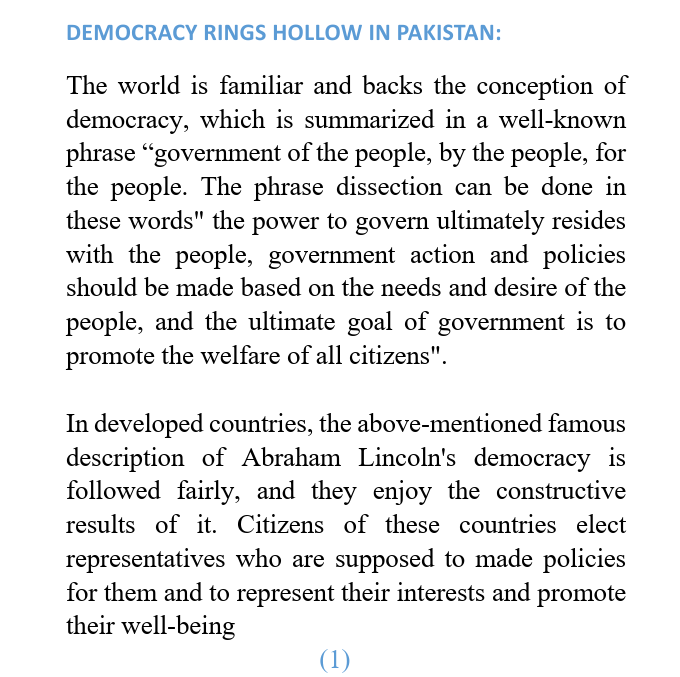 asifsaleem4510's tweet image. Democracy rings hollow in Pakistan
#Pakistan 
#article  
#articlewriting