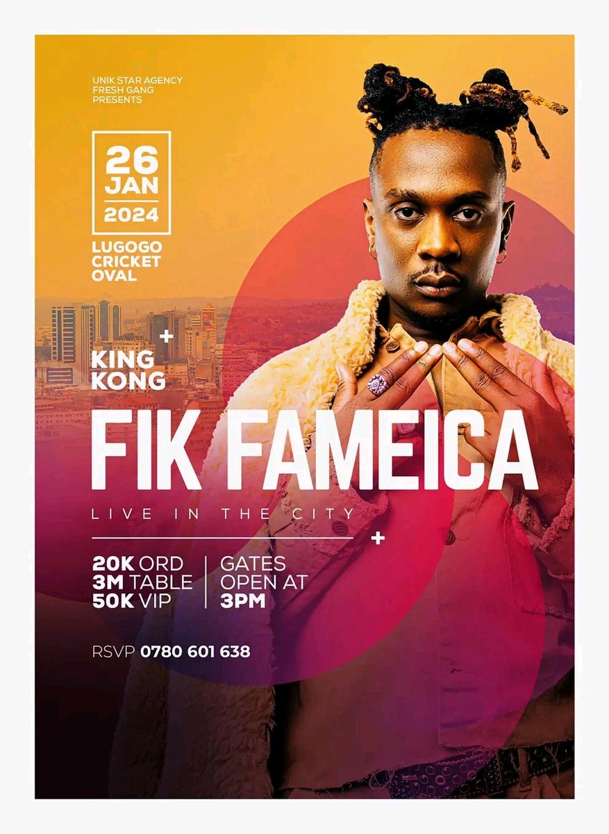 This Friday let's all go support <a href="/FFameica/">Fik Fameica</a>