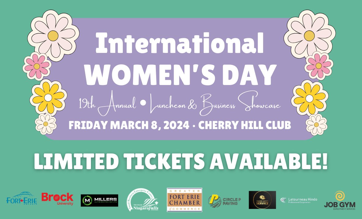 Empower, inspire, and celebrate the strength of women at our International Women's Day event this March! Join us for a day of connection, reflection, and honouring the achievements of remarkable women.

To learn more and purchase your ticket visit: loom.ly/2LFxu7c