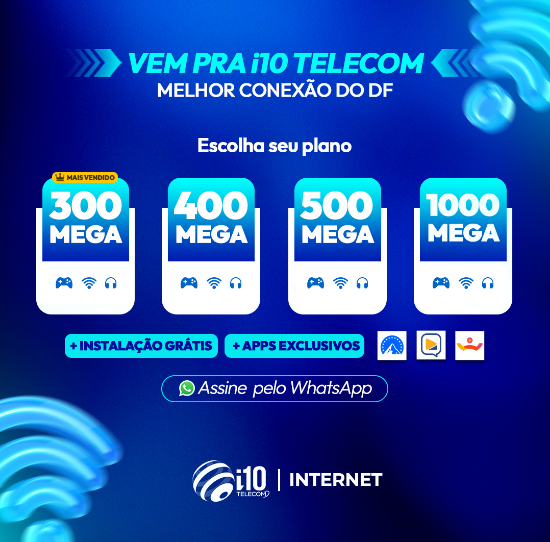 i10Telecom's tweet photo. Turbine a sua conexão!
Planos para todo tipo de necessidade, escolha o seu e esteja conectado sempre.
Assine agora:
📞 (61) 99511-4580
📲 https://t.co/06Y1badqn6
#novai10 #i10telecom #internet #ultravelocidade #conexaosegura #fibraoptica #planos https://t.co/9vbaJm4V0e