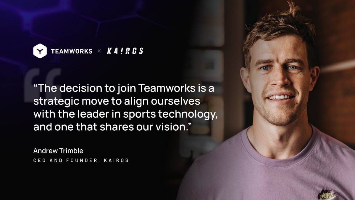 Meet @KairosSportsHQ Founder & CEO @andrew_trimble, a distinguished international Irish rugby union player of more than ten years. On and off the pitch, Andrew’s remained committed to improving his offerings for his teammates. That's how the idea for Karios started.