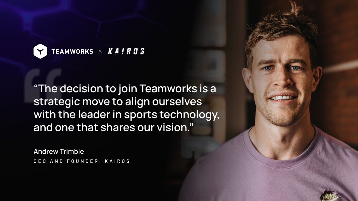 Teamworks (@teamworks) on Twitter photo Meet <a href="/KairosSportsHQ/">Kairos Sports Tech</a> Founder & CEO <a href="/andrew_trimble/">Andrew Trimble</a>, a distinguished international Irish rugby union player of more than ten years.
On and off the pitch, Andrew’s remained committed to improving his offerings for his teammates.
That's how the idea for Karios started. Meet <a href="/KairosSportsHQ/">Kairos Sports Tech</a> Founder & CEO <a href="/andrew_trimble/">Andrew Trimble</a>, a distinguished international Irish rugby union player of more than ten years.
On and off the pitch, Andrew’s remained committed to improving his offerings for his teammates.
That's how the idea for Karios started.