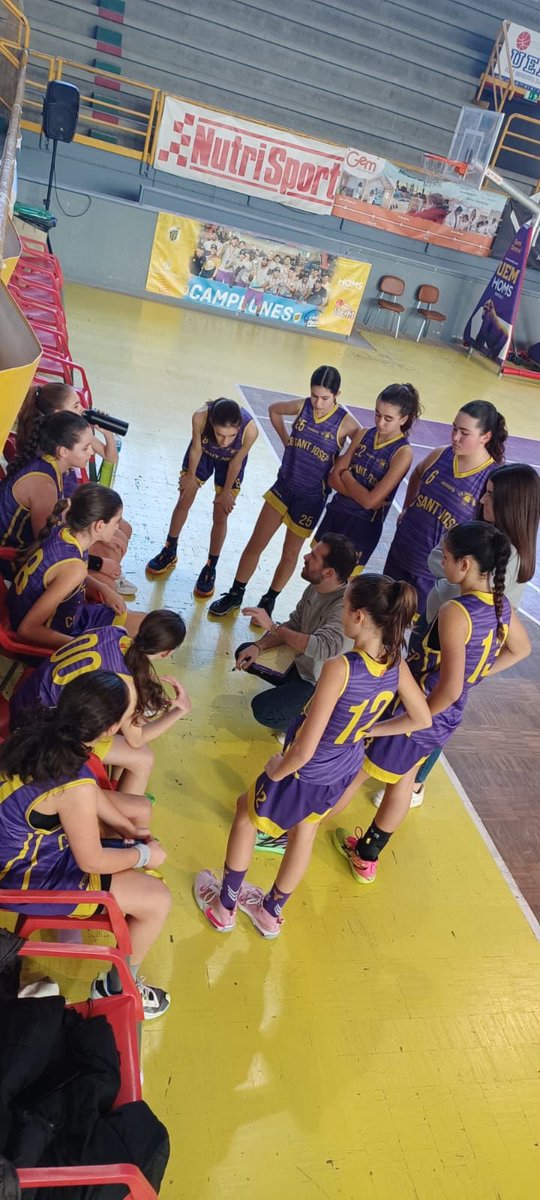 CBSantJosep's tweet photo. 🏀 | Resultats

@uemataro 68 - 25 Infantil Femení

🗣️ @marccanya: “Iniciem la segona volta contra les líders invictes de la competició.
A diferència de la primera volta plantem cara durant els 10 primers minuts amb una molt bona actitud i confiança, (1/3) https://t.co/jx7sZmkHBr