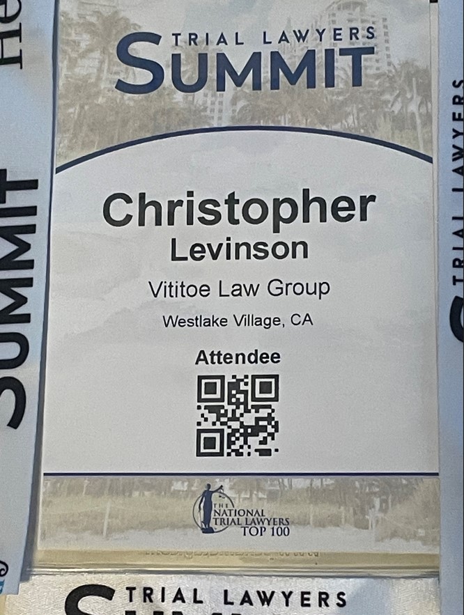 ChrisLevinson's tweet photo. Back Home In Southern California - It Was Great To See So Many Friends And Colleagues In Miami At The National Trial Lawyers Summit - Looking Forward To Seeing Everyone Again Soon!!
#NationalTrialLawyers #NTLSummit #NTL2024 #Friends #Colleagues #Networking #Education #Passion #SouthBeach #Lawyers #Attorneys
