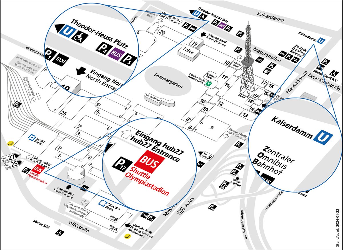 🚅Bahnstreik? So kommen Sie trotzdem zur Grünen Woche! 💚

Auf unserer Website finden Sie alternative Routen und Anreisemöglichkeiten. #GrüneWoche
lnkd.in/gUHusDRH