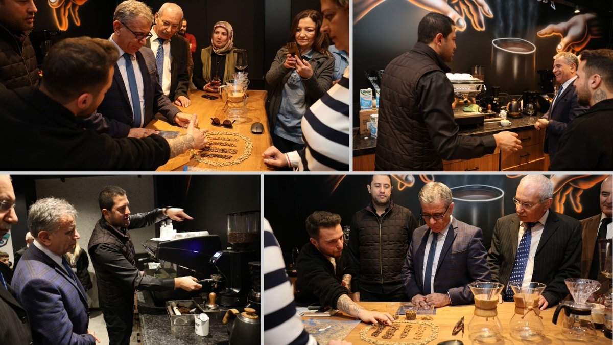 MemAnkara's tweet photo. Müdürümüz Sayın Yaşar Koçak;
📌Keçiören Kalaba Mesleki ve Teknik Anadolu Lisesi kahve atölyesinde Arabica Coffee House tarafından meslek lisesi öğretmenlerimiz için düzenlenen "2. Seviye Kahve Eğitimi"ne katıldı.
@tcmeb 
@kocakysr https://t.co/vpzuWpEoaa