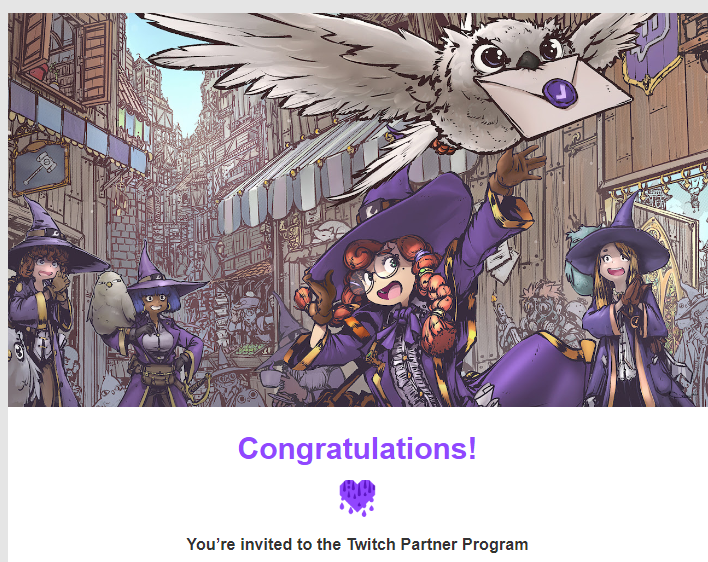 After a fun 1 month of streaming on Twitch everyday after our Youtube Streams we are now a Twitch Partner!♥️🥹🍕