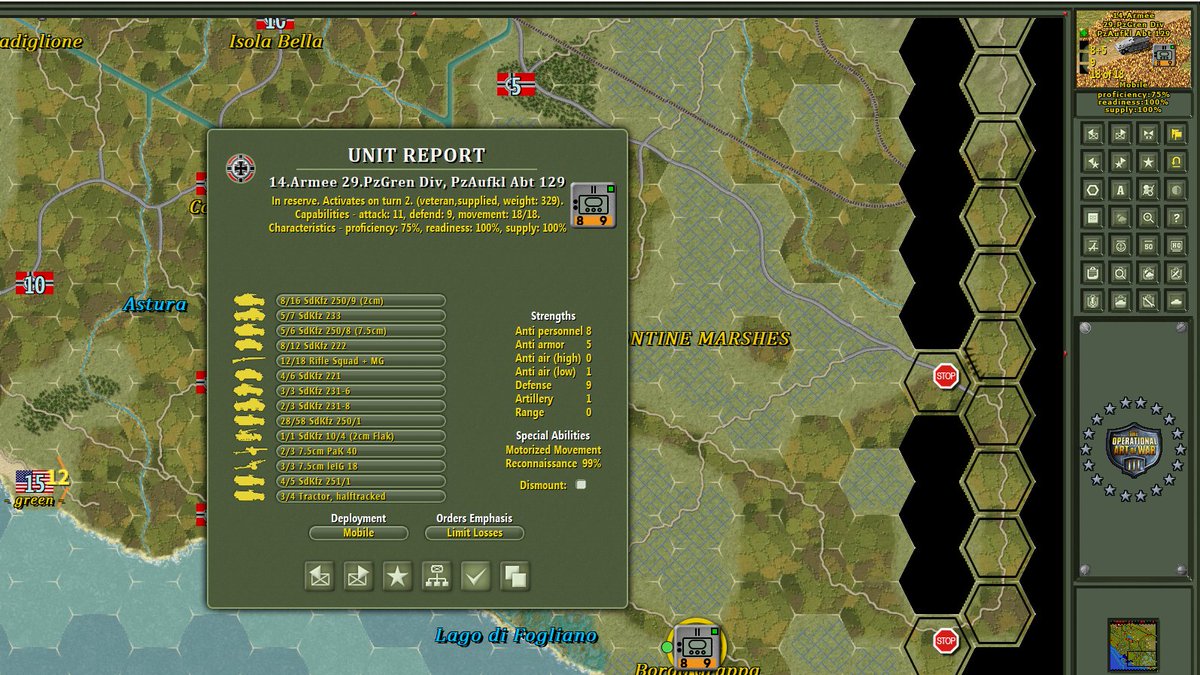 OberstWKlink's tweet photo. #OTD 1944 #Anzio #OperationShingle in #Wargaming One of the best scenarios for @MatrixGames_SPA #TOAWIV covering the initial landings, the German response and the Allies' counter-response. https://t.co/Gdg7f79SEP
