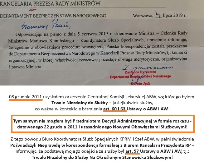 JaroJoram's tweet photo. @A_Chodzinski @PawelWojtunik Zna Pan realia patologii kadrowej w służbie. Ja również. A zatem, mając dystans do stron sporu zapytam, o to samo, co p. Wojtunika:
Czy zna Pan drugi taki przypadek, by oficer w trybie art.60 mógł być przedmiotem rozkazu - uzasadnionego "przewidywanymi obowiązkami służbowymi"? https://t.co/Z8bdrVUCez
