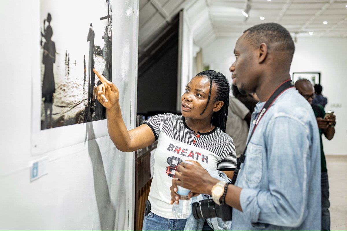 michellunanga's tweet photo. #Throwback: One of my proudest moments as a photography trainer &amp; mentor - last year’s Lenzi Yetu Kuelekea SDGs exhibition by my talented students &amp; me at @IFgoma. 

#Goma #Congo #RDC #Kivu #DRC #FlipTheScript #Art #Photography https://t.co/GQtbfeRg3T