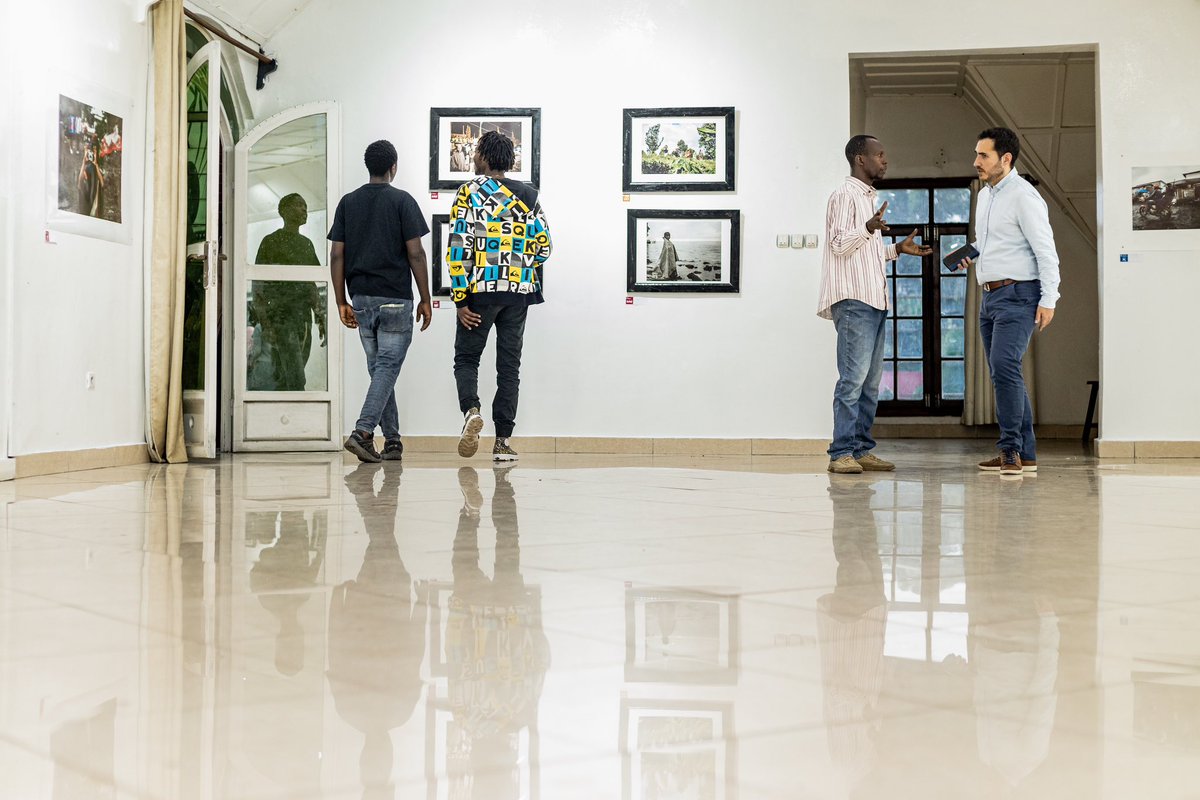 michellunanga's tweet photo. #Throwback: One of my proudest moments as a photography trainer &amp; mentor - last year’s Lenzi Yetu Kuelekea SDGs exhibition by my talented students &amp; me at @IFgoma. 

#Goma #Congo #RDC #Kivu #DRC #FlipTheScript #Art #Photography https://t.co/GQtbfeRg3T