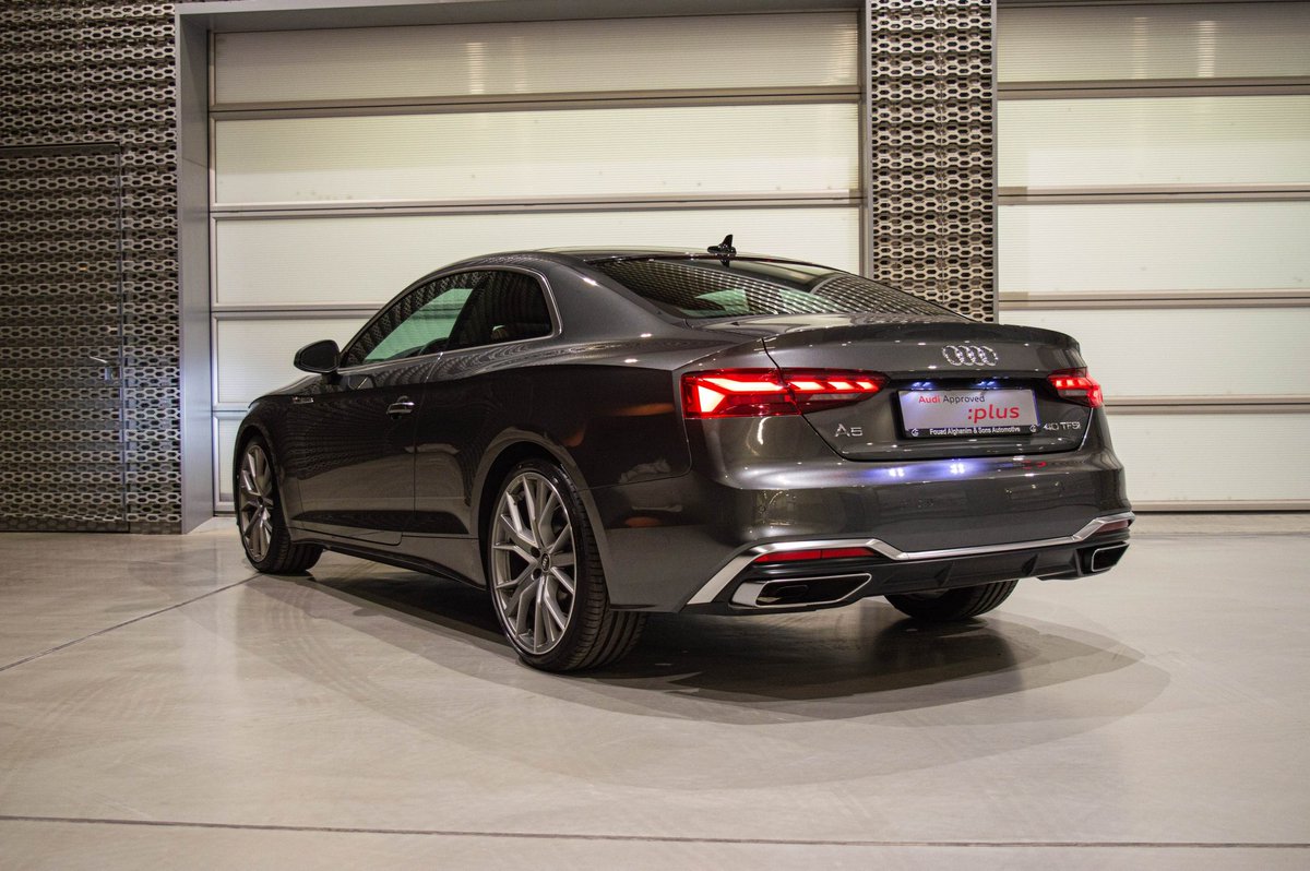 AudiKuwait's tweet photo. #AudiApprovedPlus
#Audi #A5Coupe 40 TFSI
Year: 2023
Mileage: 7,201 KM
Exterior: Daytona Grey Metallic
Interior: Okapi Brown
Offer Price: KD 14,999
Kindly visit our showroom or call us 1811118.
https://t.co/1JGC5NM5ma
#Kuwait #AudiKuwait #AudiMiddleEast #AudiA5Coupe #AudiA5 #A5 https://t.co/wJNcElrdsp