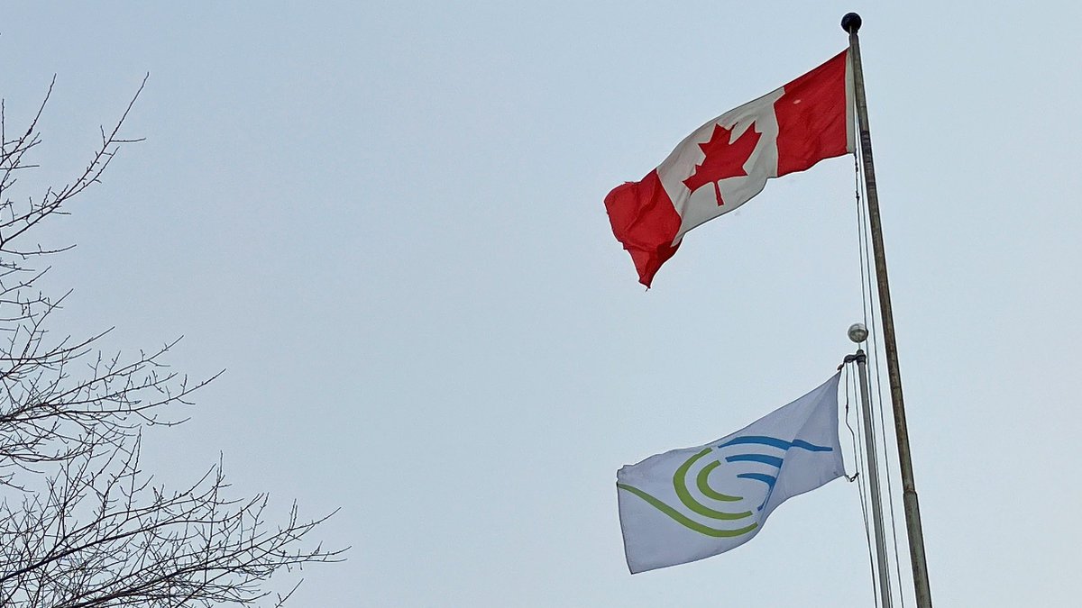 Gift of Life flag is flying today. Raised to honour a donor & recognize the gift of life offered to others. #thankyou