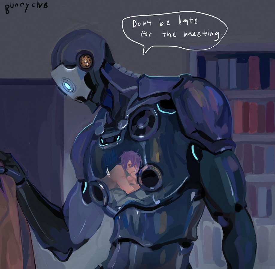 bunnyclvb's tweet image. just hanging out with a colleague u know