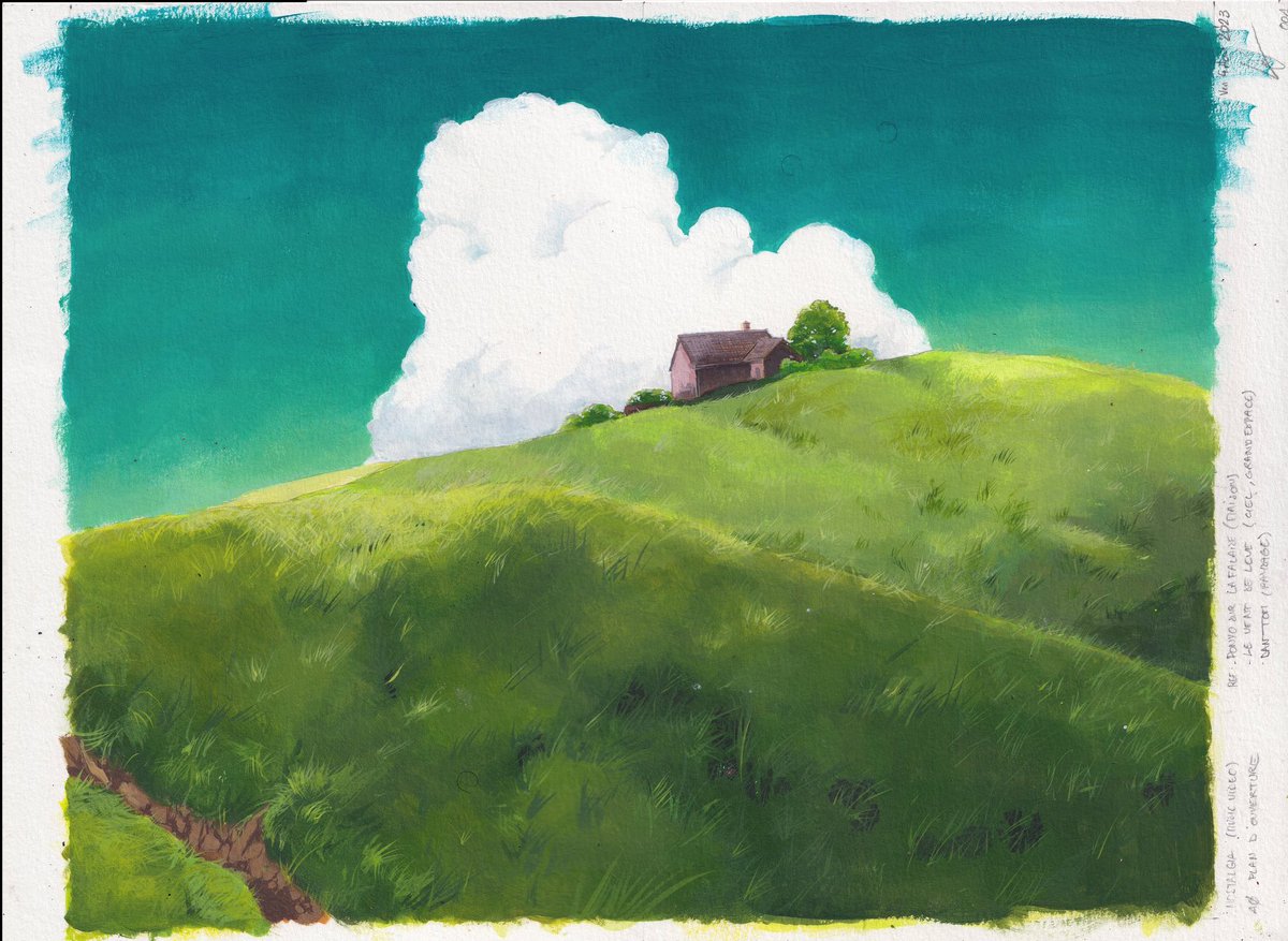 Nostalgia 
Acrylique sur papier