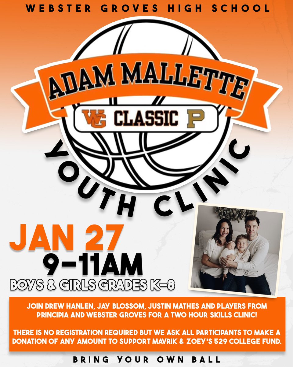 St Louis!! This Saturday I’m teaming up with <a href="/CoachBlossom/">Jay Blossom</a> &amp; <a href="/StatesmenHoops/">Webster Groves Basketball</a> to run a youth clinic at Webster Groves HS. Hope to see you there!