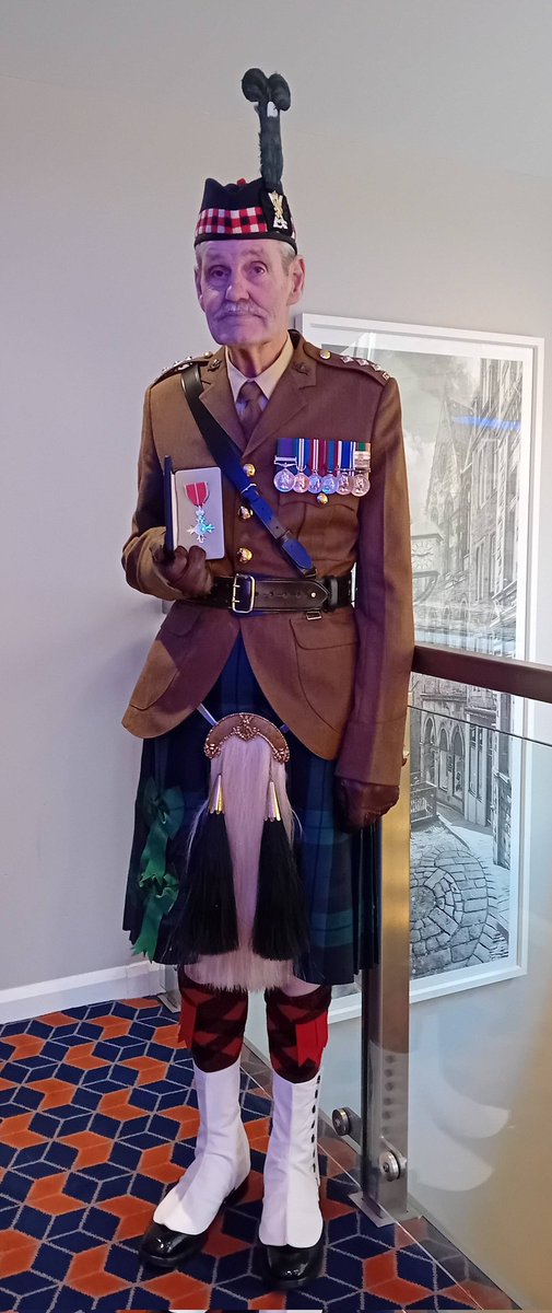 We wish to congratulate Capt Lucas who was invested with his MBE last Wed at Holyrood House, #Edinburgh by HRH The Princess Royal. Bart has been in #ArmyCadetsUK since Dec '76 and was recognised in 2023's #KingsBirthdayHonours for cadet service for Young People of the #Highlands