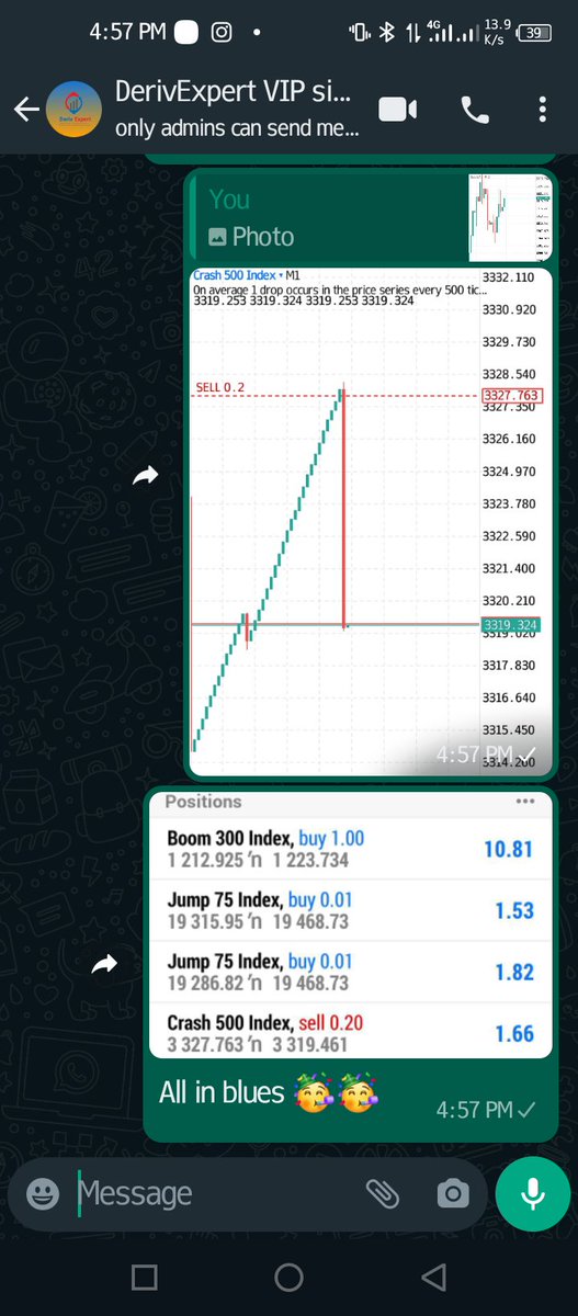 DerivTrading7's tweet photo. Our premium group members enjoying Profits on daily Basis💖🤑
💖Join *DerivExpert* VIP group only on 30$/month👍🏻

But you can Join Free of Cost also just Open an Account from our link 🖇️ 
https://t.co/NWvxPWrrJi
💖👆🏻

And Deposit minimum 100$ https://t.co/dwm7jEvr6a
