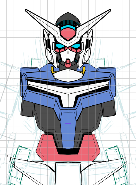 「実はこっそり進めている ガンダムWの外伝機体のガンダムタイプ 完成頑張ります」|Dboy@カトリーヌ画集25%のイラスト