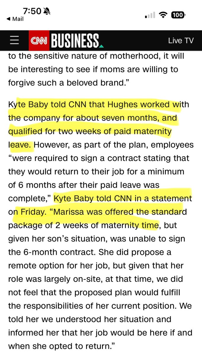 .@KyteBaby’s parental leave is a joke. Two weeks is considered standard?? Even if that employee had been there under a year, they need to get real. Two weeks??! And this is supposed to be a parent-friendly company. These folks are what’s wrong with the world.