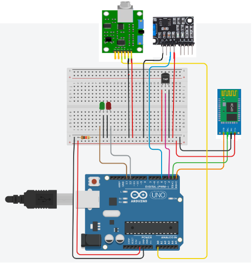 AquaGuard_'s tweet photo. Este es un esquema del circuito que emplearé en este proyecto con todos los sensores incluidos. @new_esobots #Arduino https://t.co/ZyCQFOjAPo