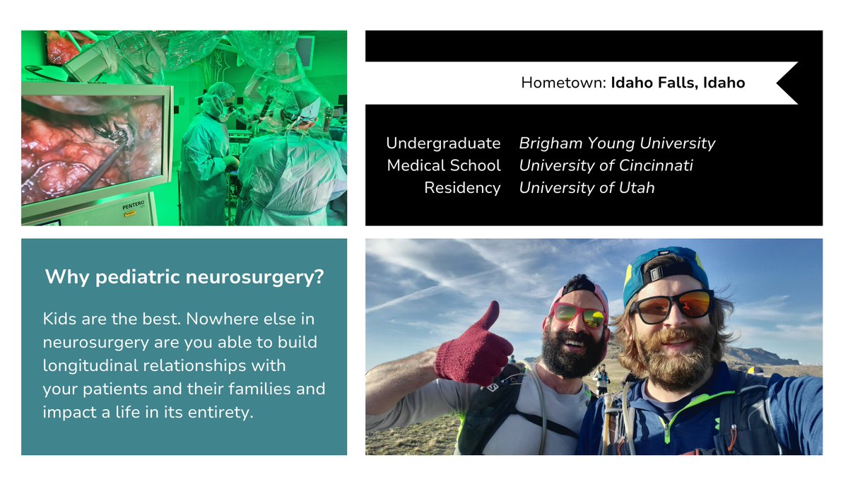 PedsSection's tweet image. Happy Monday – this week's fellow spotlight is on Dr. Jonathan Scoville (@joscov43) of @Lurieneurosurg @LurieChildrens! @UofUNeurosurg 🧠 #peds #nsgy