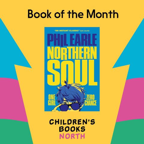 🥁announcing our first new initiatives of the year - Bookshop of the Month, and Book of the Month. @Lindley_Books is our inaugural Bookshop; owner Nicola chose @philearle Northern Soul as the (appropriately titled) first Book of the Month. childrensbooksnorth.blogspot.com/2024/01/booksh…