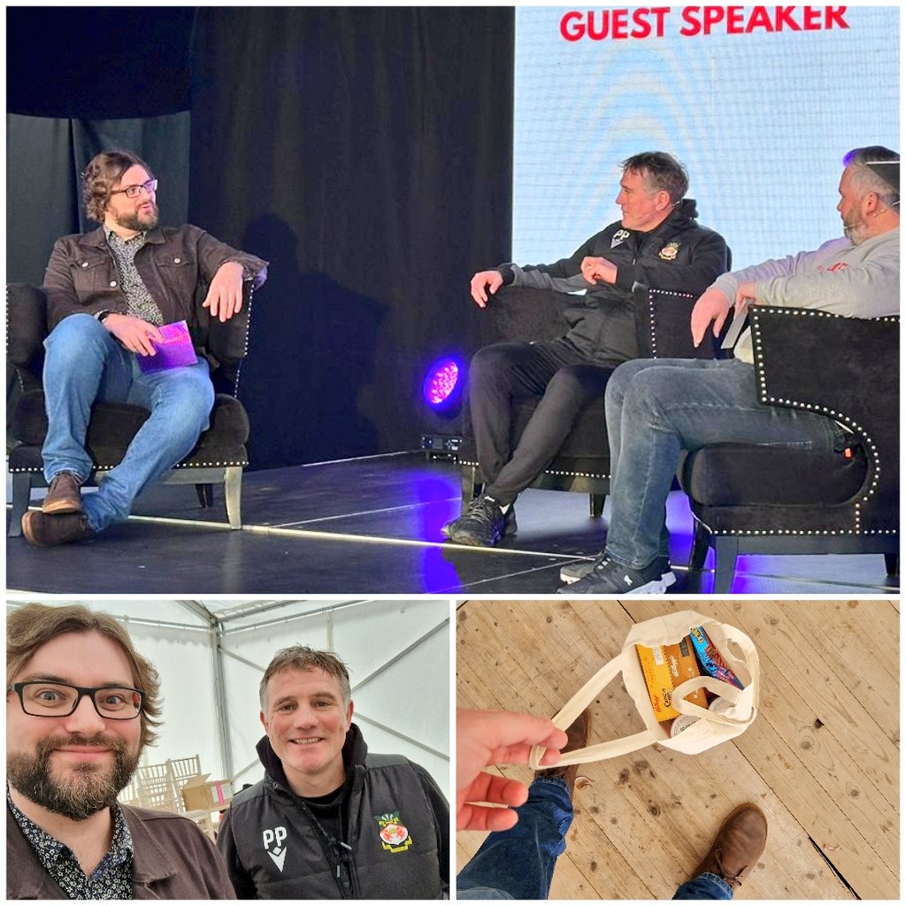 An absolute honour to be asked to Kellanova today to host a chat with Wrexham manager Phil Parkinson.

Great stuff, as per, from Parky. Sounds like we could be in for an interesting end to the transfer window...

Same again on Thursday? Lovely stuff✊️