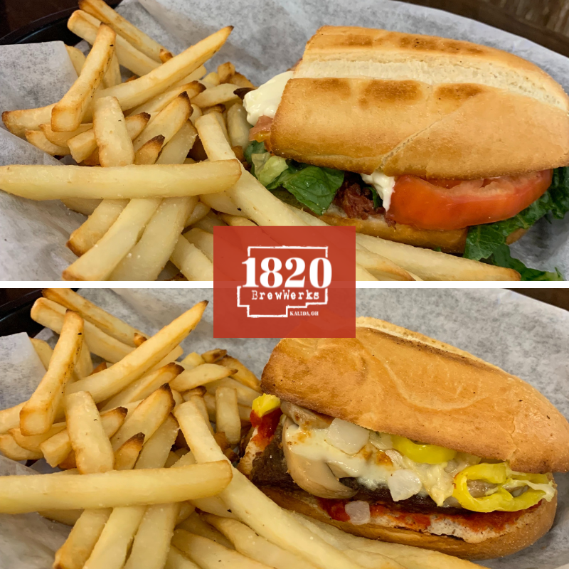 Lunch Poll. How hungry are you?
On a scale of BLT to Steak Sub, where do you fall?

BLT >> Bacon, Lettuce, Tomatoes, Mayo, Cheese
Steak >> Steak, Pizza Sauce, Mushrooms, Onion, Banana Peppers, Cheese

#localbrewery #OhioCraftBeer #DrinkBeerMadeHere #1820brewwerks #eatlocal