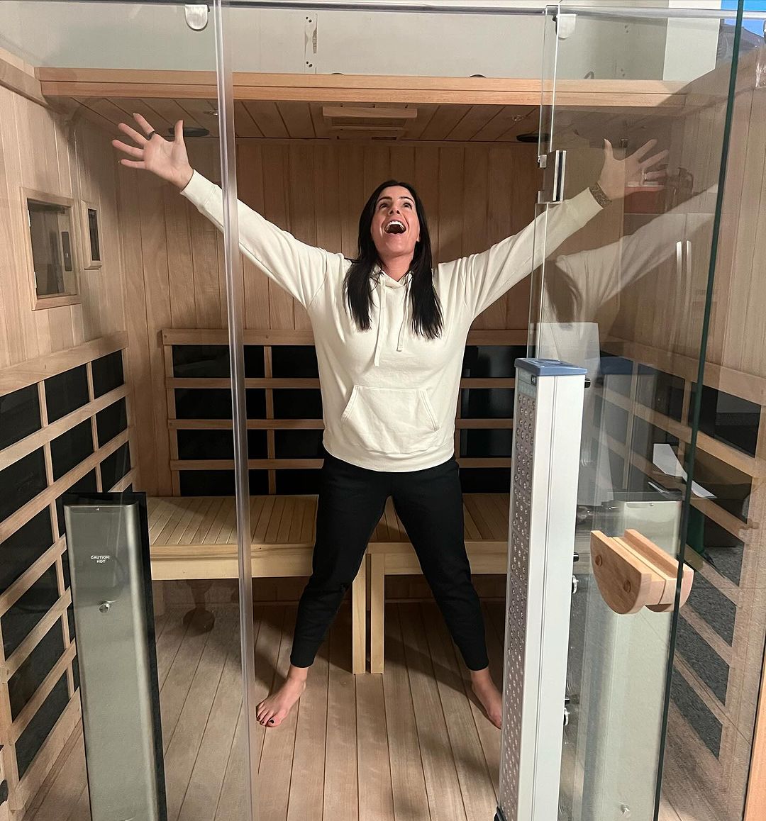 That new infrared sauna feeling... 📸 by faithmikitarealestate