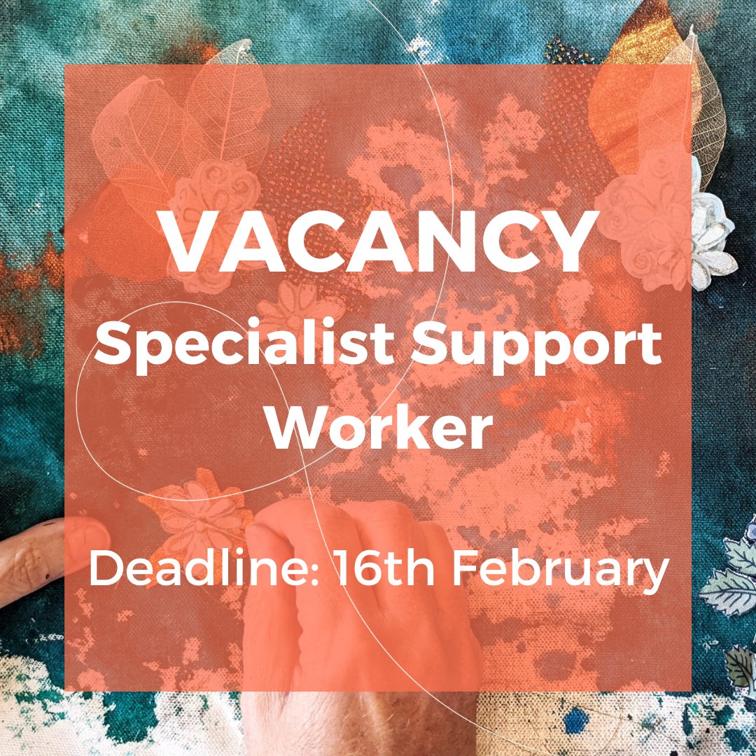 We’re thrilled to be expanding our team to add a new, part-time Specialist Support Worker to support the delivery of both performing and visual arts activities both at The Courthouse and across North Yorkshire and the Tees Valley. Apply now at: ruralarts.org/get-involved/w…