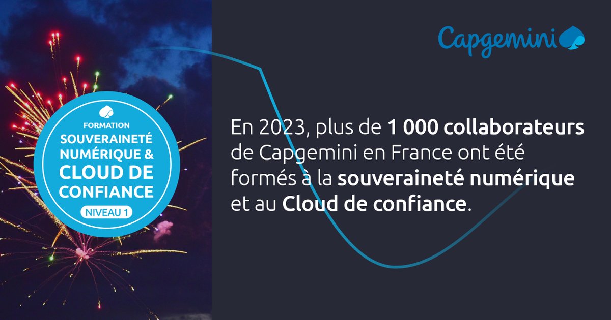 Grâce au #elearning nos collaborateurs sont formés à la #SouverainetéNumérique et au #CloudDeConfiance qui leur permet de maîtriser les fondamentaux, découvrir les cas d'usages, identifier les risques et suivre les tendances européennes. En savoir plus : bit.ly/3UabR17