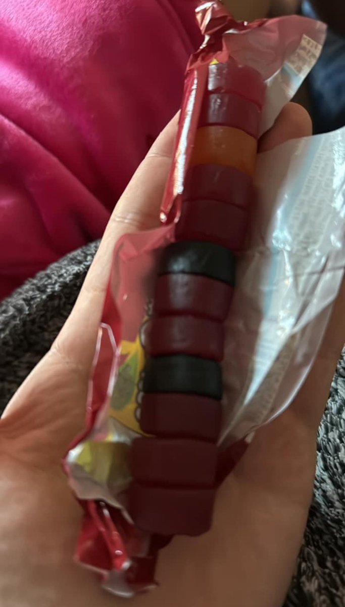 Just hit the wine gum lottery