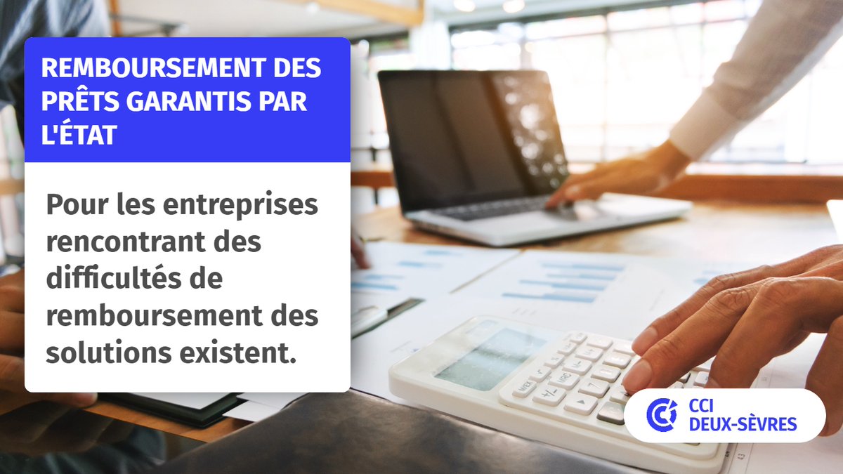 Vous rencontrez des difficultés dans le remboursement de vos échéances de Prêt garanti par l'État (PGE) et PGE Résilience ? Des solutions de rééchelonnement existent.

Infos ▶️ bit.ly/48NKXQS
#pge #remboursement  #entreprise