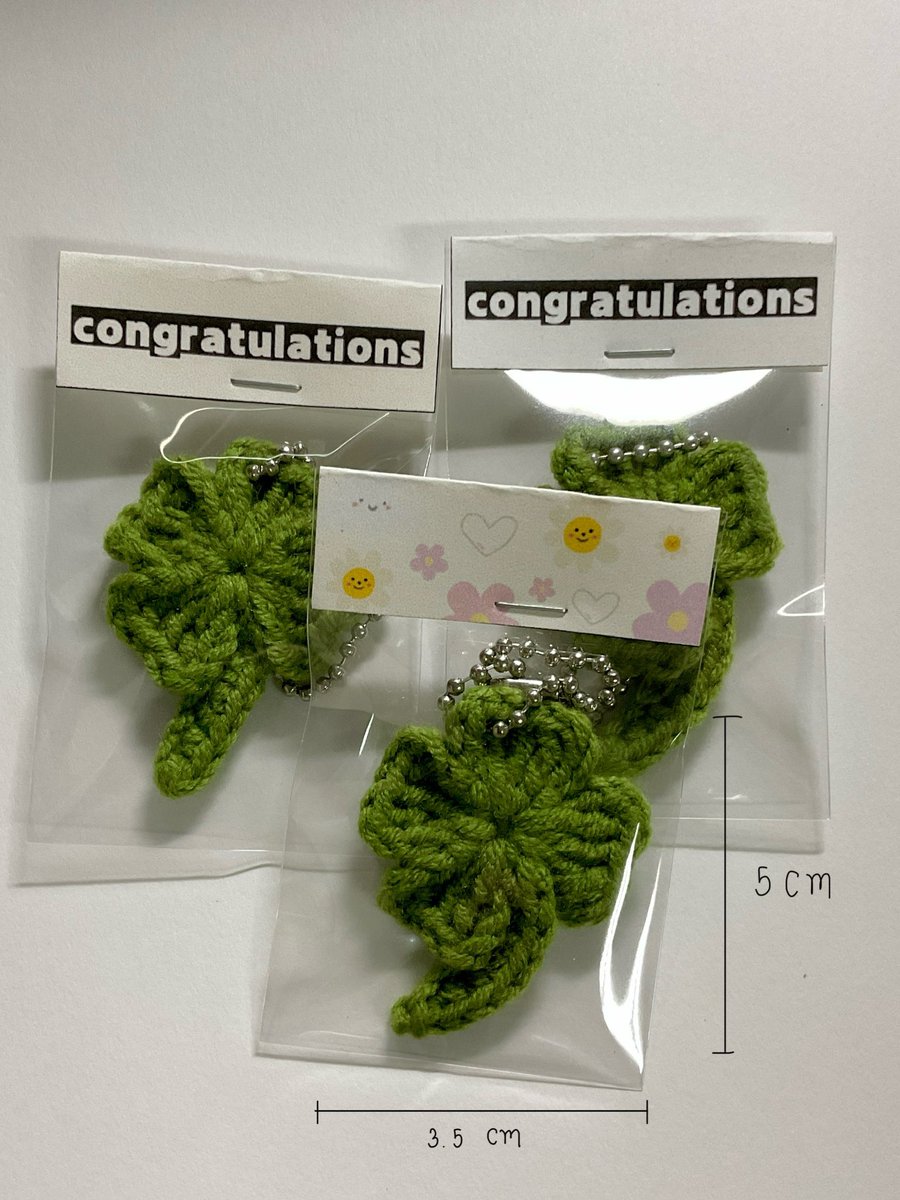 Paew__07's tweet photo. 🍀พวงกุญแจใบโคลเวอร์ 
1-5=10 บาท
6-20 = 8 บาท 
21 ขึ้นไป= 6 บาท 
🩷 พวงกุญแจหัวใจ ( สามารถเลือกสีได้ )
 1-20 = 15 บาท 
  21 ขึ้นไป =  12 บาท

✨สอบถาม/สั่งซื้อ DM 

📮ค่าส่ง 40.-

 #พวงกุญแจไหมพรม #พวงกุญแจ #ปัจฉิม #ของแจก #Giveaway #รับทำGiveaway #พวงกุญแจหัวใจ #โครเชต์ https://t.co/R8keUitU5r