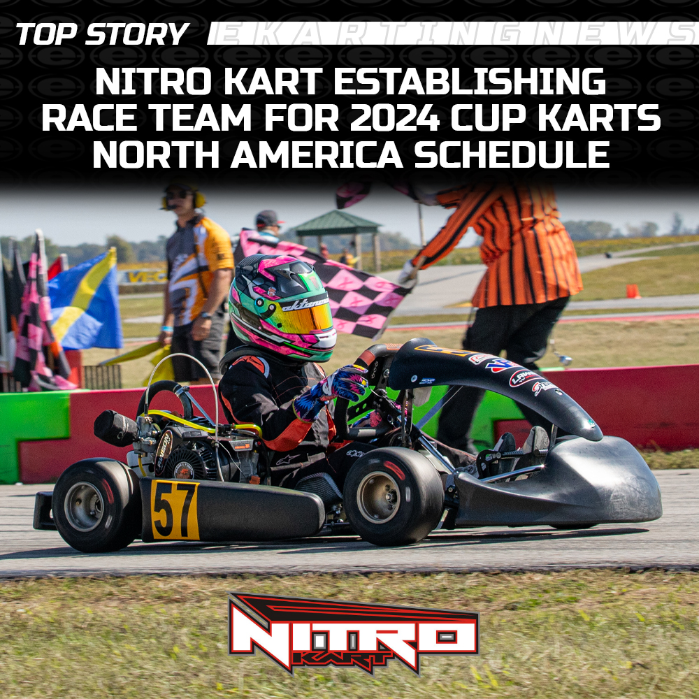 eKartingNews's tweet image. Nick Tucker and Nitro Kart are going all-in for 2024 with a four-cycle focused race team to contend the Cup Karts North America program.

ekartingnews.com/2024/01/22/nit…

#NitroKart #RaceOneOrChaseOne #NitroMotorsports #CKNA #RaceBriggs #karting