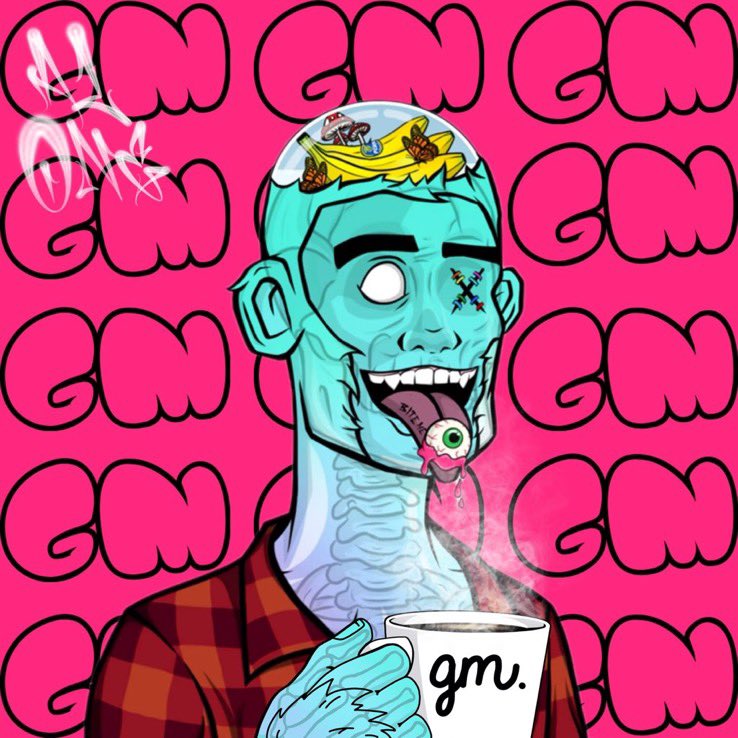 GMGM.

Last full week of the new year, make that shit count! Get up, get out &amp; get after it!! LFG🦍

<a href="/HMN5_NFT/">HMN5_NFT</a>