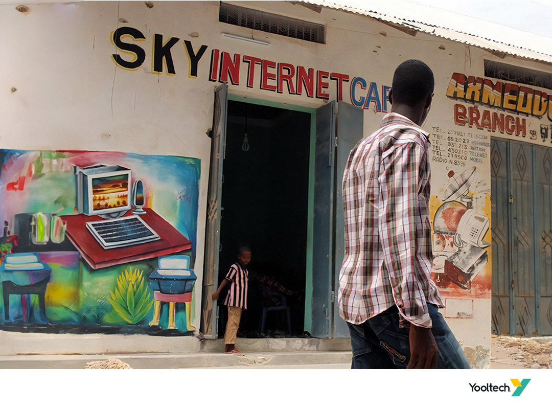yooltech's tweet photo. Aan dib u milicsanno noloshii Internet Cafe yada, haddaba ma xusuusataa Internet cafe kii ugu horreeyay ee aad isticmaasho magaciisa iyo halkii uu ku yaallay? ⏮️🤔
#Yooltech #MadewithLoveinHamar
#Mogadishu #Somalia https://t.co/8Mu600w1kS