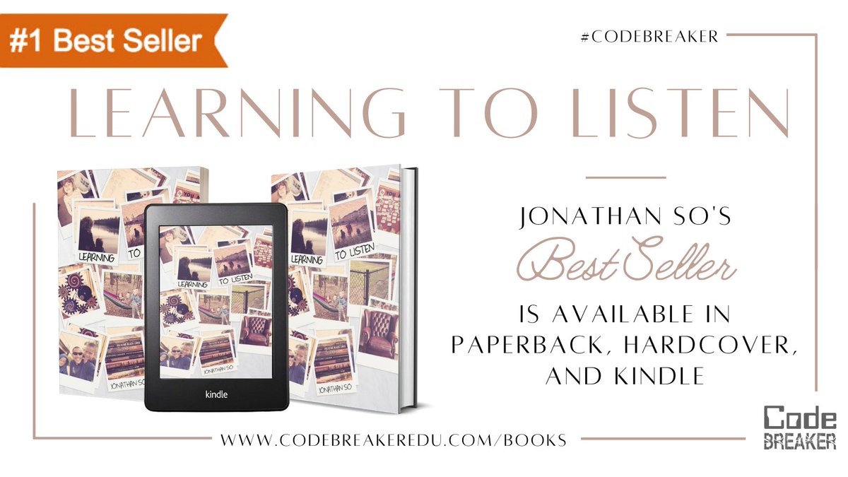 Choosing to lean into a life that makes us vulnerable and brave means committing to a learning journey that continues to reflect and refine and negotiate our identity. Add @MrSoclassroom's Learning to Listen to your reading list! ➡️ codebreakeredu.com/books/leadersh… #CodeBreaker 🦾