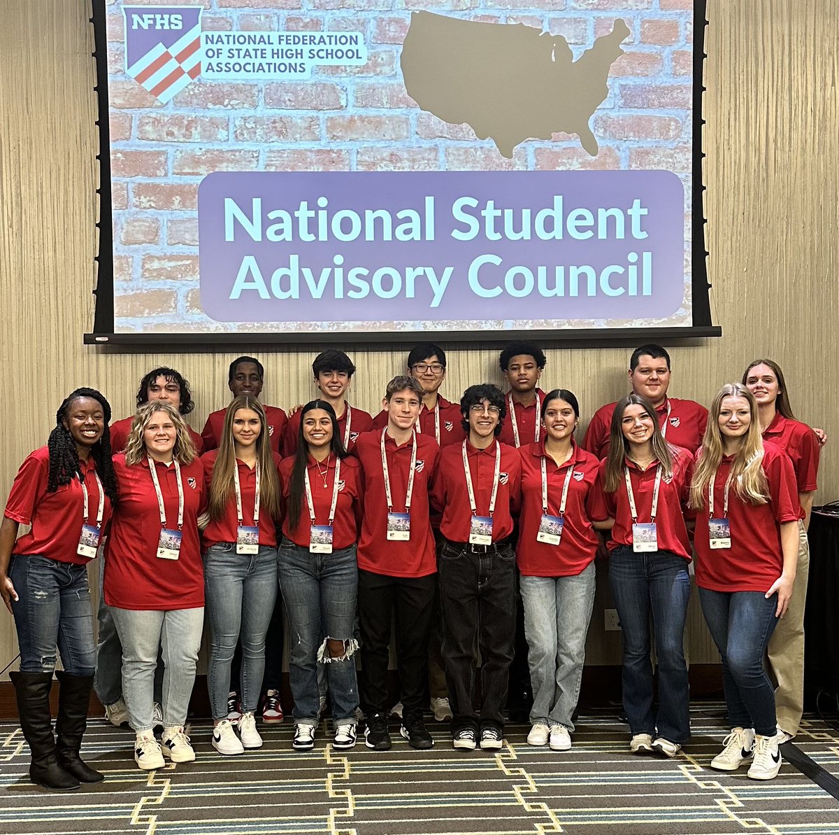 Tedi Henderson from <a href="/ManualAthletics/">Manual Athletics</a> is representing Kentucky &amp; Section 2 at the NFHS National Student Advisory Council meeting. <a href="/tedrosjames06/">Tedros Henderson</a> <a href="/NFHS_Org/">NFHS</a>