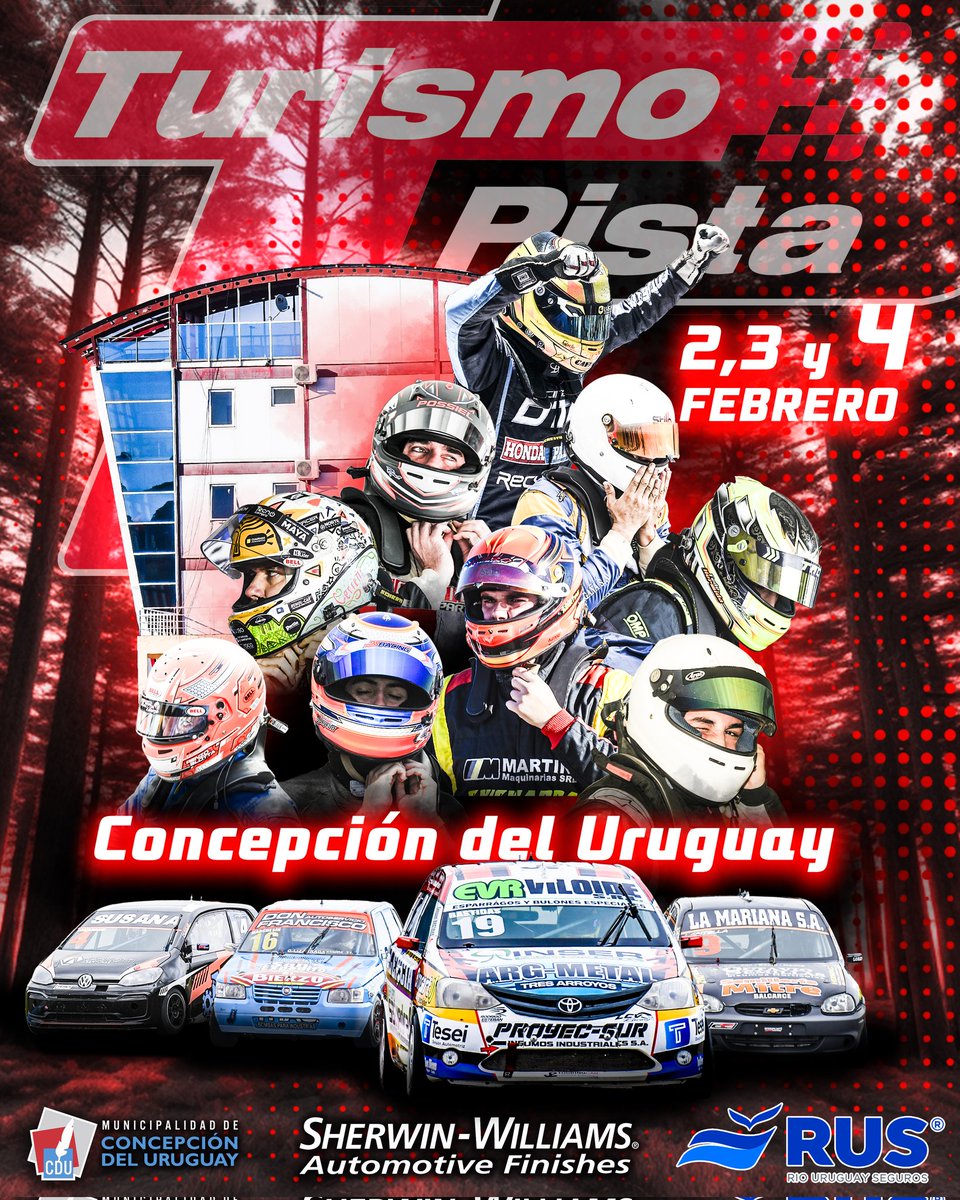 TurismoPista's tweet photo. 🔥 ¡SE VIENE, SE VIENE! 🔥
#TPenConcepcion

🗓 02, 03 y 04 de Febrero
📍Autódromo de Concepción del Uruguay

#TurismoPista https://t.co/2XO7FXMsB8