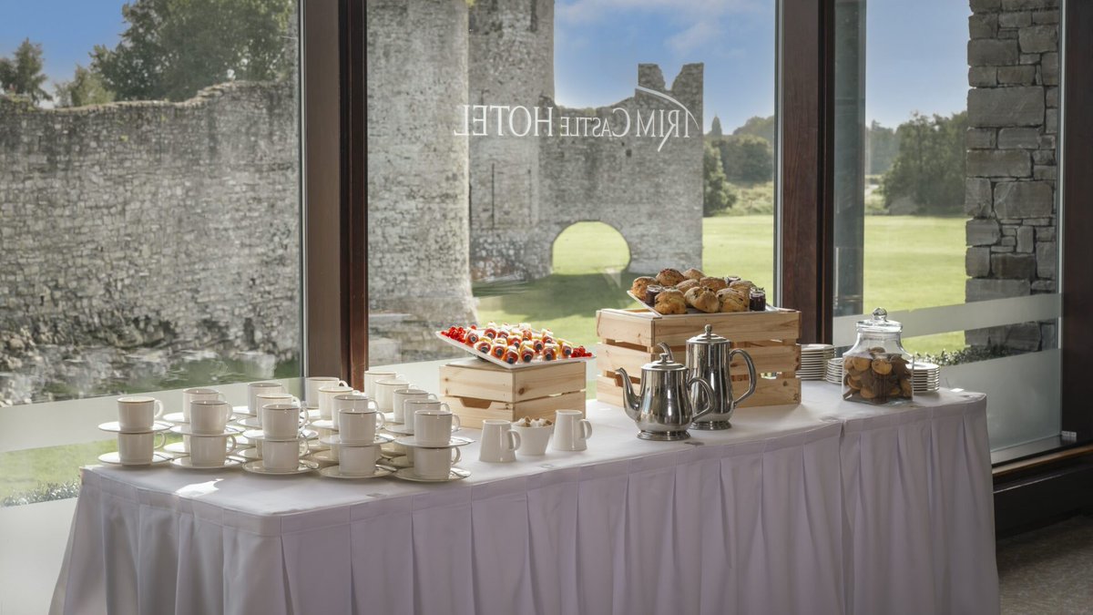 Elevate your corporate events at Trim Castle Hotel. Choose from flexible venues with breath-taking Trim Castle views, complimentary tools, seamless planning, and a bespoke menu. Call +353 (0) 46 9483000 or email events@trimcastlehotel.com to enquire now! 📞