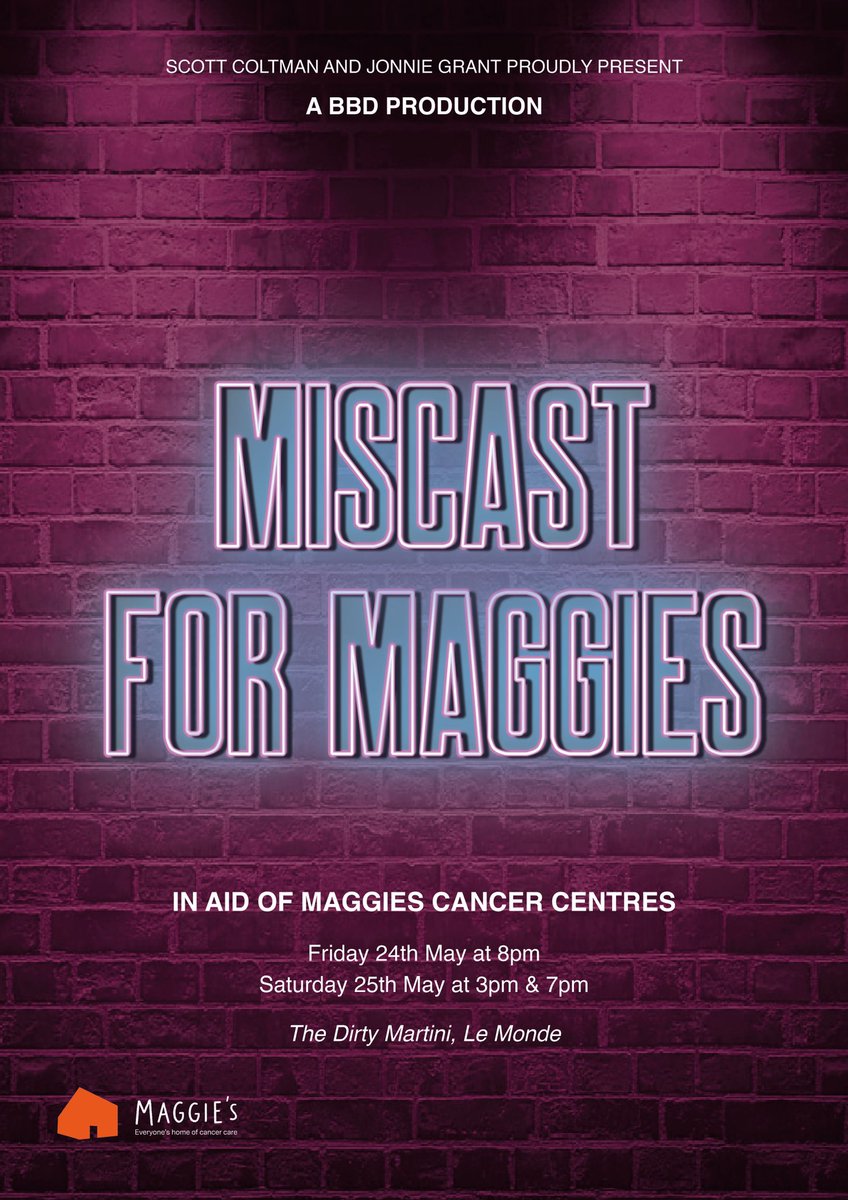 BBDProductions_'s tweet photo. 📣JANUARY SALE 📣

Use code ‘JANSALE’ for 20% off an adult ticket for any of our cabarets in aid of @MaggiesCentres! 

Come and join us for a fantastic night of entertainment supporting a great charity. 

🎟 LINK IN BIO https://t.co/FsEt6Kd0qf