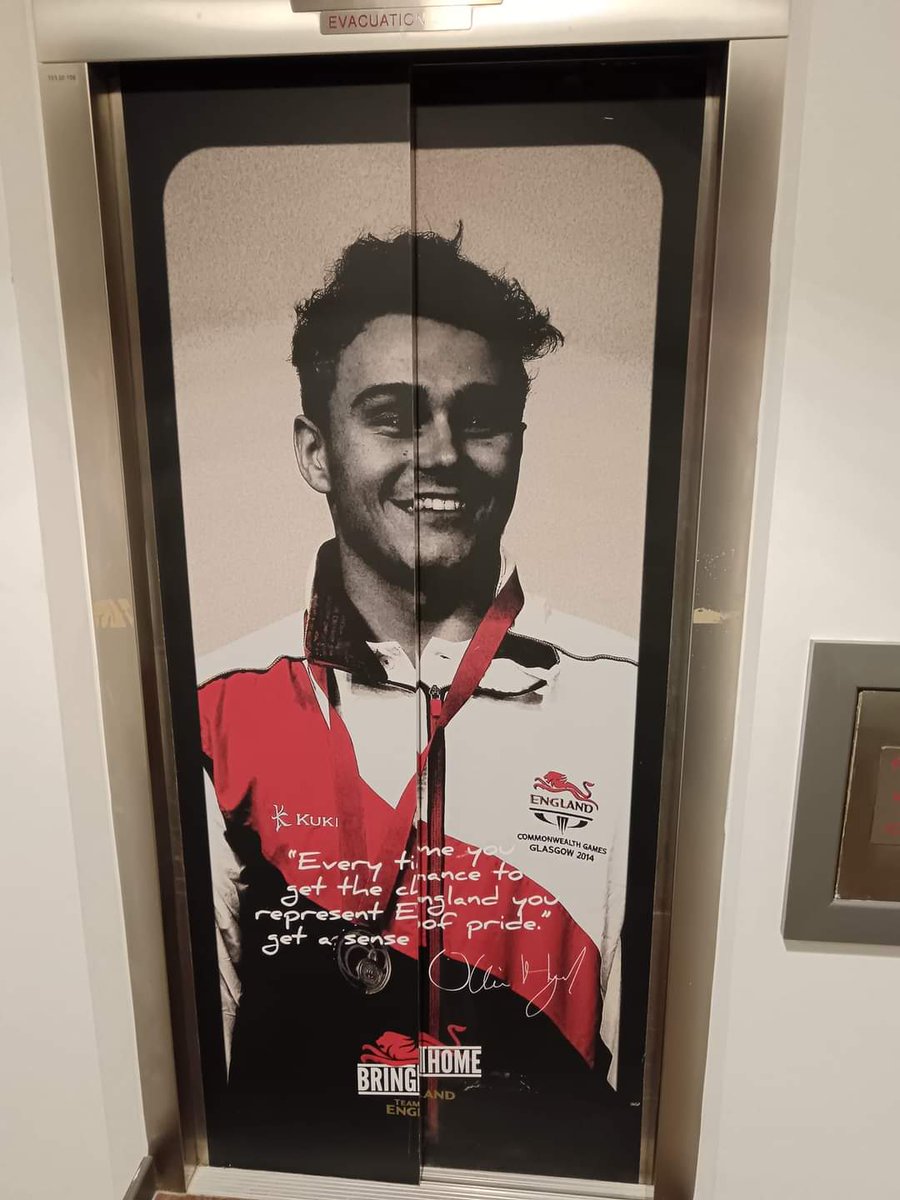 Not seen this before. Apparently on a lift at Athletes Hotel at Loughborough Uni. 
We did ok <a href="/olliehyndgb/">Ollie Hynd MBE</a> MBE
<a href="/NovaCenturionSC/">Nova Centurion</a> 
<a href="/lborouniversity/">Loughborough University</a> 
<a href="/britishswimming/">Aquatics GB</a> 
<a href="/TeamEngland/">Team England</a> 
#stillaproundcoach