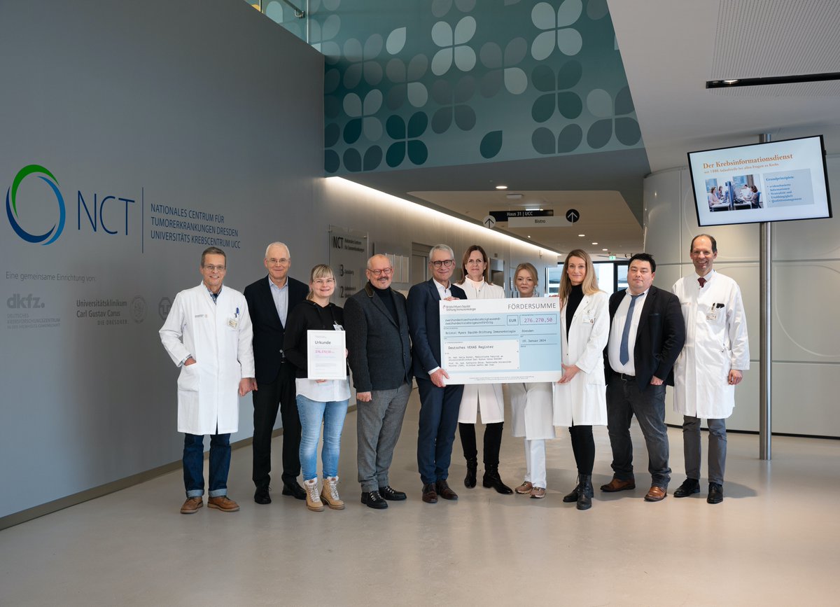 Für die nächsten 2 Jahre fördern wir ein #Forschungsprojekt der Uniklinik #Dresden und dem Klinikum rechts der Isar, TU #München: Ein multizentrisches, nationales #Register mit begleitender Biomaterialsammlung zum #VEXAS-Syndrom