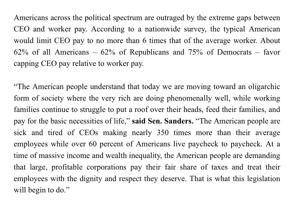 Sen. Bernie Sanders tweet media