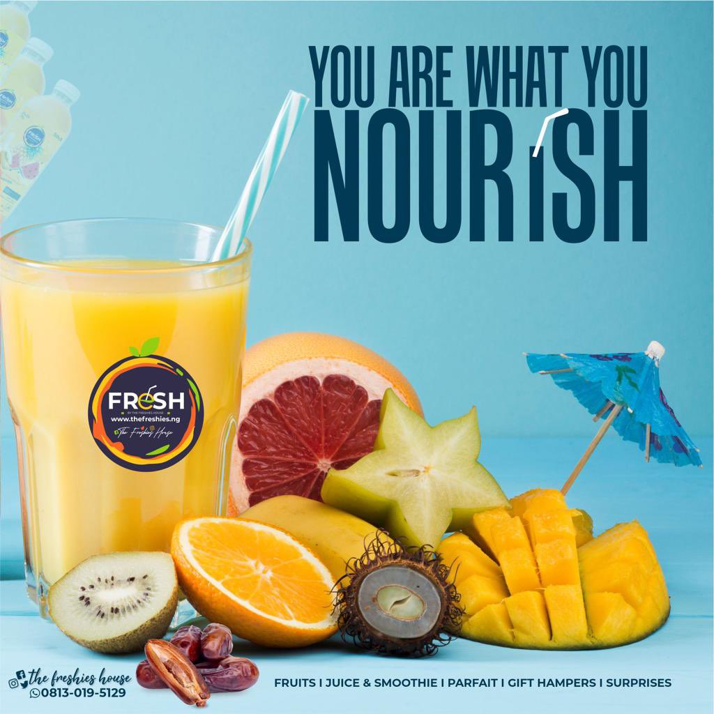 DFreshiesHouse's tweet image. You’re what you #Nourish 

#TheFreshies